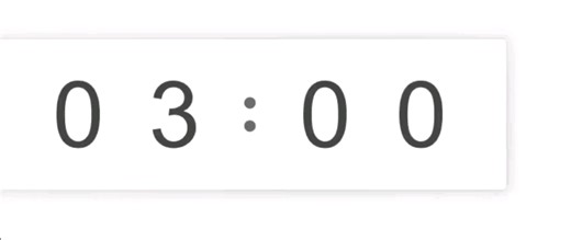 倒计时系列，可直接插入PPT，WPS中