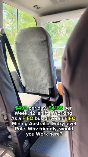 17K views · 524 reactions | Being a FIFO bus driver isn’t just about getting people from A to B — it’s keeping entire crews safe and on time.  Early starts, long shifts, and a whole lotta responsibility. Out here, every sunrise means another day earning solid coin while supporting the heartbeat of the site. ✈️ | Fifo Jobs | Facebook