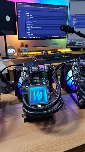 เทสเครื่องให้เรียบร้อยครับ เตรียมส่งมอบ NerdQAxe Hydro 4.8Th/s 🚀🔥 | Bitnerd Digital