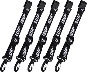 E-Z Hanging Clips for Canopy, Set of 5, Black