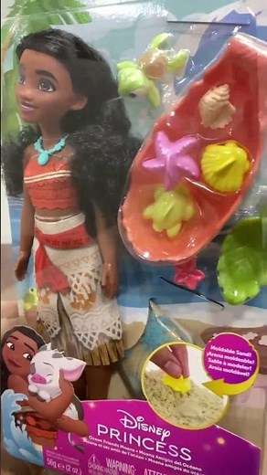Boneca Princess Disney Moana Oceano JFC40 #moana #disneyprincess #boneca