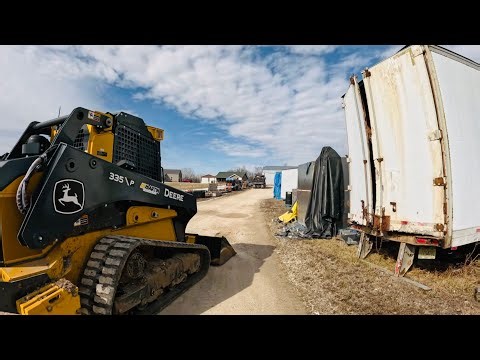 Fixing Nasty Potholes in a Gravel Driveway with My Skid Steer