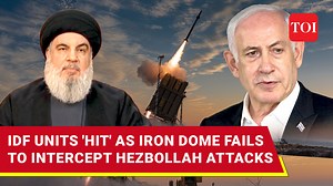 9.9K views · 196 reactions | 'Big damage...': #Hezbollah's fierce aerial attack on #Israeli military units; iron dome 'fails' again | WATCH | The Times of India | Facebook