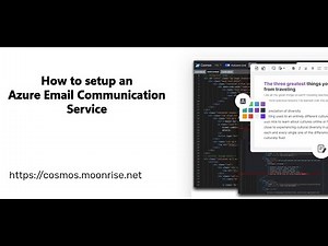 How to create an Azure Email Communication Service