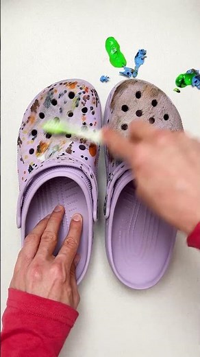 👟✨ Shoe Cleaning! Step-by-Step Guide! #fun #learn