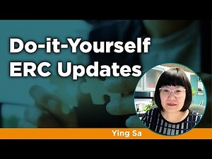 Do It Yourself – ERC Update