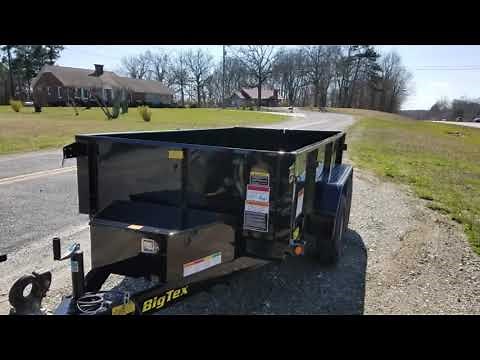 Big Tex 70SR Dump Trailer Ride Around