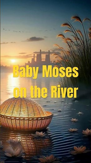 Exodus 003 | Baby Moses Floats to Destiny #biblestories #moses