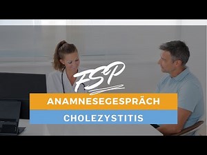 The medical history interview // Part 1 medical language exam // Case: acute cholecystitis