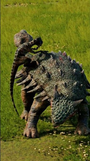 🔥VELOCIRAPTORS Hunt STEGOSAURUS and ANKYLOSAURUS Jurassic World Evolution 3 #dinosaur #jurassicworld