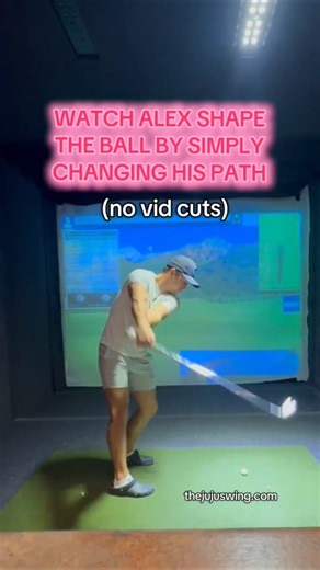 Shot Shaping Made Easy - The Juju Swing™️ #golf #thejujuswing #golfswing