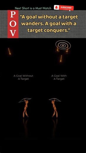 A goal without a target wanders.A goal with a target conquers.#motivation #mindset #selfimprovement