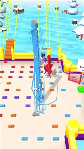 Bridge race Android and IOS gameplay #gaming #trendingshorts