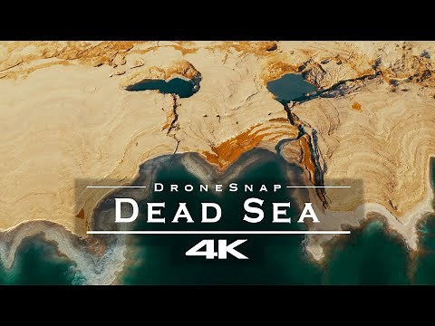 Dead Sea 💀 - by drone [4K]