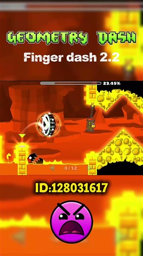 Finger dash 2.2 #geometrydash #fingerdash #2.2 #gd #fanmade