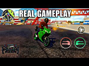 Open World Motorcycle Real Simulator Gameplay | Ultra Realistic Moto Riding Experience