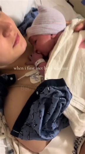 When I first met her I was just 🥹🤍 Babys joyful usa 👶 #babysjoyfulusa