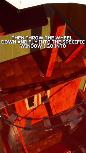 How to make the neighbor fly out the map in hello neighbor alpha 4