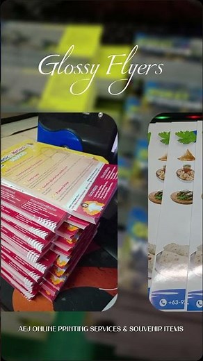 FLYERS / BROCHURES / LEAFLETS / PAMPHLET(REGULAR PAPER / GLOSSY PHOTO PAPER)