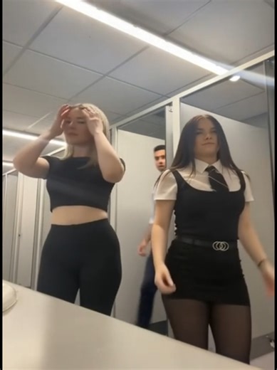 Completely inappropriate #girls #school #dance #baddies #trend