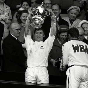 𝗔 𝗺𝗼𝗺𝗲𝗻𝘁𝗼𝘂𝘀 𝗱𝗮𝘆. 💙🤍 #OTD in 1968, we lifted The Emirates FA Cup. 🏆 | West Bromwich Albion