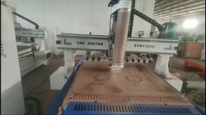 Wood CNC Router with Linear Automatic Tool Changer System #woodcnc #cncmachine #woodmachine #woodworking #cncrouter #automatictoolchanger #woodcncmachine | Jinan Style Machinery Co.,Ltd | Facebook
