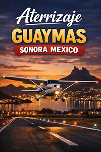 Landing in Guaymas, Sonora 🇲🇽 | Desert, Sea & Sunset Sunset approach into Guaymas, Sonora — a city shaped by the sea, the desert, and aviation history. Guaymas is one of Mexico’s oldest Pacific ports and sits at the edge of the Sea of Cortez, an area Jacques Cousteau once called “the world’s aquarium.” Late-day flights here often mean coastal winds, warm air, and breathtaking views over the bay. Follow for more real routes and unforgettable landings across Mexico. | Cap Tony Ochoa