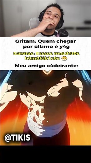 VOLTOU ATÉ A ANDAR 🤣🤣 #fandub #jujutsukaisen #meme @tikiseditss