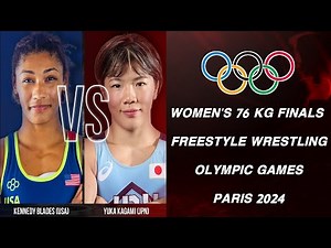Paris Olympics 2024 GOLD RUSH 76 kg Women's Freestyle Wrestling Final