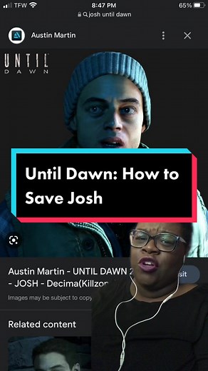 How to Save Josh in Until Dawn Video Game