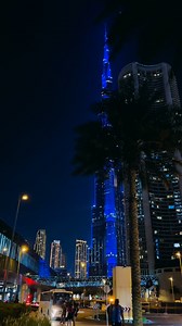 Burj Khalifa night view 😍 #dubai #indubai #burjkhalifa #burjkhalifadubai #DubaiNightlife #dxb | Ameen.amp