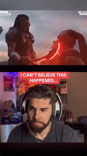 Yautja are so cold fr - - - - #movie #movies #movielover #moviescenes #movieclips #predator #predatorbadlands #yautja #explore #explorepage | Sammyjreacts