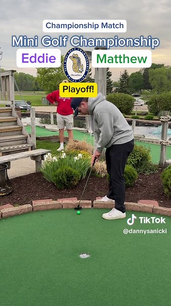 2024 Mini Golf Championship Playoff: Eddie vs. Matthew