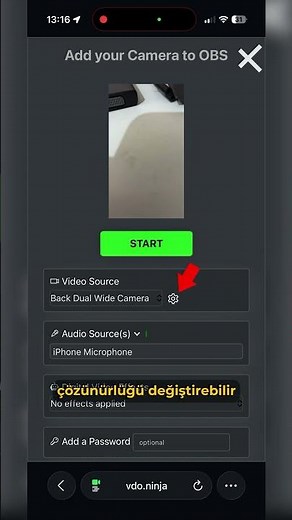 The Easiest Way to Use Your Phone Camera in OBS (VDO.ninja)