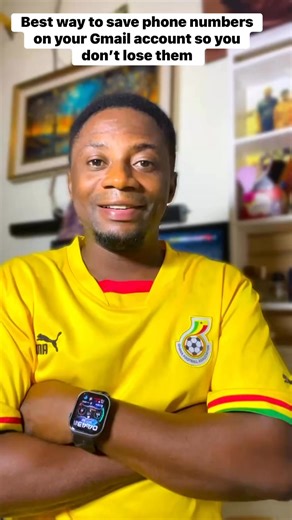 Best way to save phone numbers on your Gmail account so you don’t lose them #ishowspeed #sports #goodnews | Trends TV Global