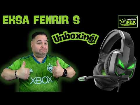 EKSA Fenrir S Gaming Headsets: UNBOXING Y PRIMERAS IMPRESIONES...!!!