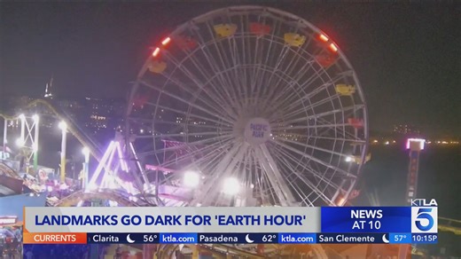 Pacific Park Wheel on Santa Monica Pier goes dark for 'Earth Hour'