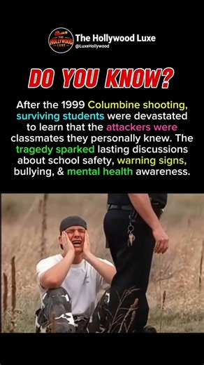 Columbine survivors were devastated by the shocking betrayal of classmates