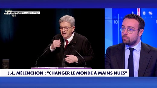 «Jean-Luc Mélenchon a quasiment le discours d'un militant insurrectionnel», lance Sébastien Lignier