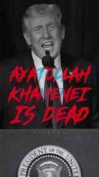 KHAMENEI IS DEAD by 4rsa1an #iran #iranrevolution2026
