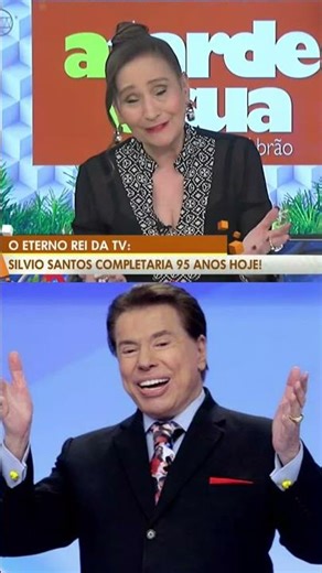 95 anos do eterno rei da TV: "O Brasil nunca vai te esquecer", diz Sonia Abrão