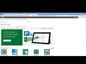 Adding Bings Maps to Excel 2013