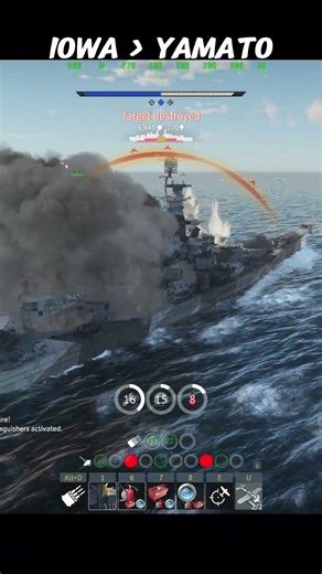 USS Iowa #warthunder #warthundershorts