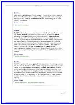 CIPPE Exam WITH verified ANSWERS 636x882