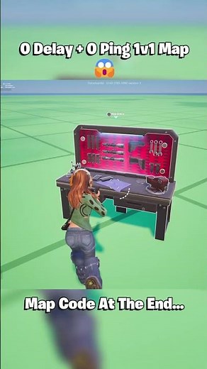 0 Delay + 0 Ping Map In Fortnite 😱 | Best 0 Delay Map 😱 #shorts