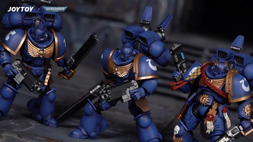 Ultramarines Captain with Jump Pack Ultramarines Jump Pack Intercessors Sergeant with plasma pistol and power sword Ultramarines Jump Pack Intercessors Intercessor 1 Ultramarines Jump Pack Intercessors Intercessor 2 #warhammer30k #warhammer40k #warhammercommunity #warhammer #joytoy #toyphotography #toy #toyphoto #actionfigure #actionfigures #joytoyactionfigures #joytoymecha | JOY TOY - 暗源