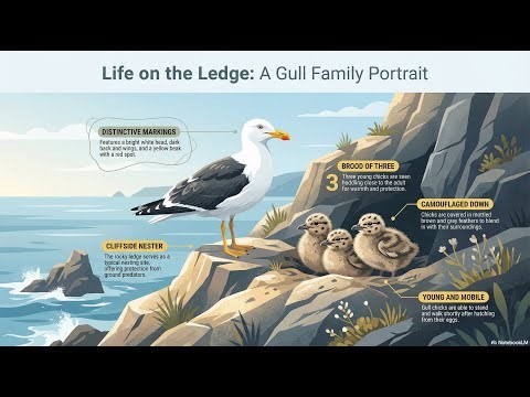 🐤🐣🕊️RARE FOOTAGE: Wild Gull Nest Feeding & Survival Secret Tactics, How These Wild Birds Ask Food.