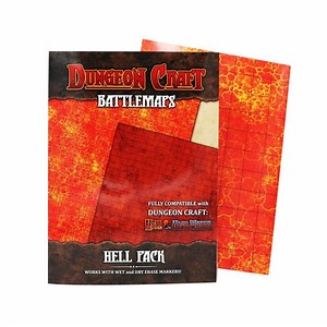 Dungeon Craft Battle Maps Essentials Kit Hell Pack