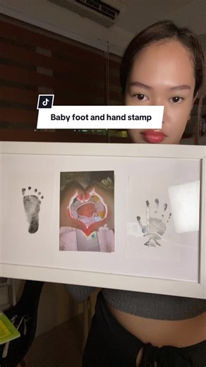 Baby Foot and Hand Stamp Keepsakes