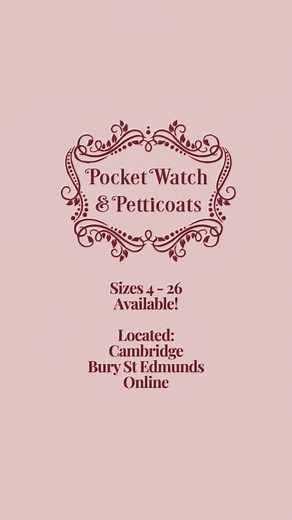 💃✨ Twirl into timeless style! ✨💃 Our vintage swing dresses are made for dancing, dazzling, and turning every walk into a runway! 👗🩷 Feeling classy, classic, or bold? There's a perfect print just waiting to spin with YOU! 💫🎀 🎥 Watch the magic. 🛍️ Shop the look. 🕰️ Step back in time at pocketwatchandpetticoats.com 💕 🌟 BUY ONLINE 🌟 KLARNA 🌟 SIZES 4-26 AVAILABLE THROUGHOUT STORES AND ONLINE 🌟 LOYALTY POINTS WITH EVERY PURCHASE #VintageVibes #RetroRevival #SwingIntoStyle #PocketwatchAnd